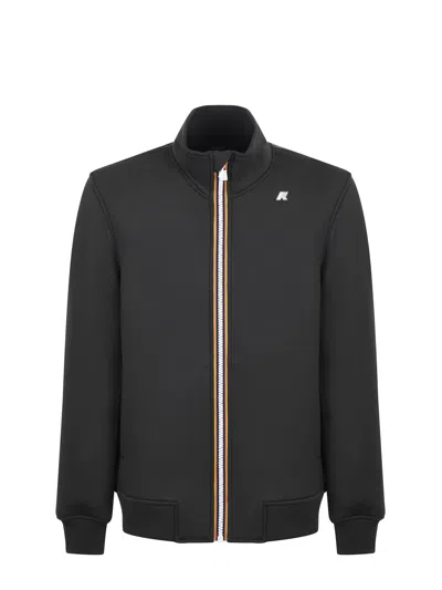 K-way Neoprene Sweatshirt In Green