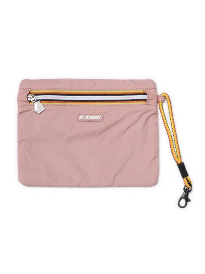 K-way Nimes Beauty Case In Pink