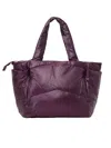 K-way Nin Crystal Chintz Tote Bag In Purple