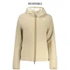 K-way Nylon Jackets & Women's Coat In Neutral
