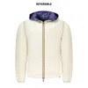 K-way Beige Nylon Men Jacket In Neutral