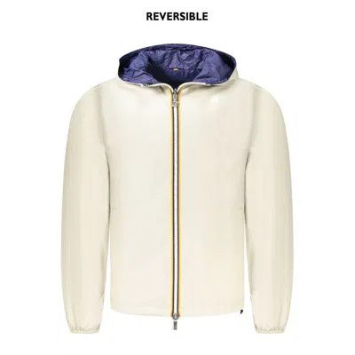 K-way Nylon Men Men's Jacket In Neutral