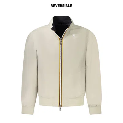 K-way Nylon Men Men's Jacket In Neutral