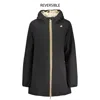 K-way Nylon Women Women's Jacket In Black
