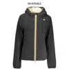 K-way Nylon Women Women's Jacket In Gray