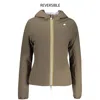 K-way Nylon Women Women's Jacket In Green