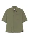 K-way Olive Green Polo 'licon' Shirt In Green