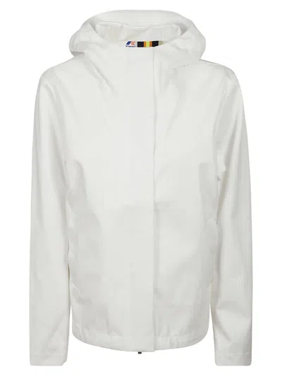 K-way Ophiel Denim Jacket In White