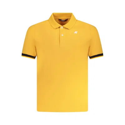 K-way Orange Cotton Polo Shirt In Yellow