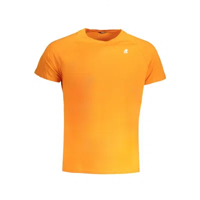K-way Orange Cotton T-shirt