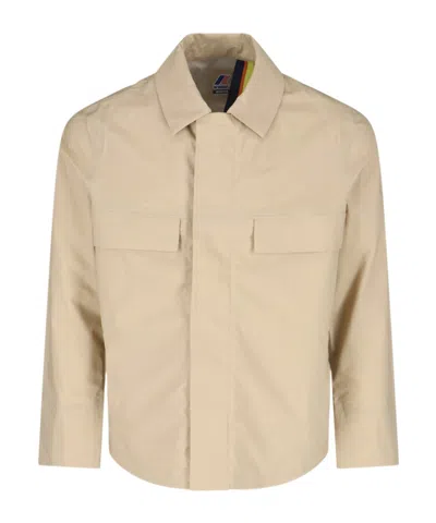 K-WAY K-WAY THREE-LAYERS POPLIN JACKET