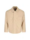 K-way Orion' Zip Jacket - Beige In Beige