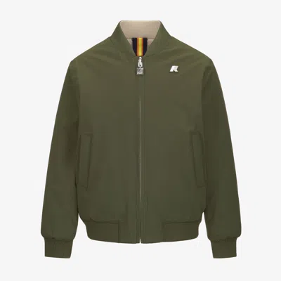 K-way P. Aorelian St Warm Reversible In Green