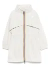 K-way P. Aube Memory Touch Jacket In White