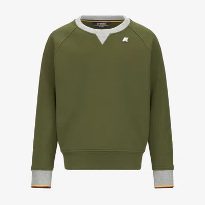 K-way P. Baptiste Stripes In Green