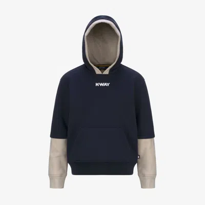 K-way P. Berniel Pc Lettering In Blue