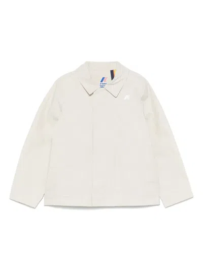 K-way Kids' P. Broen Jacket In Neutrals