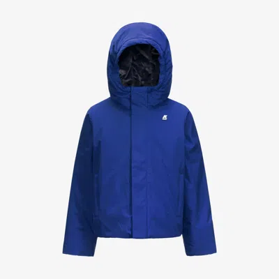 K-way Kids' P. Jack Ripstop Marmotta In Blue
