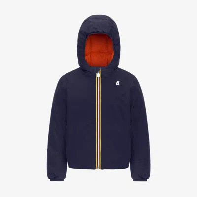 K-way Kids' P. Jack St Thermo Reversible In Blue