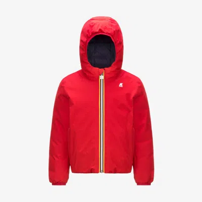 K-way Kids' P. Jack St Thermo Reversible In Red