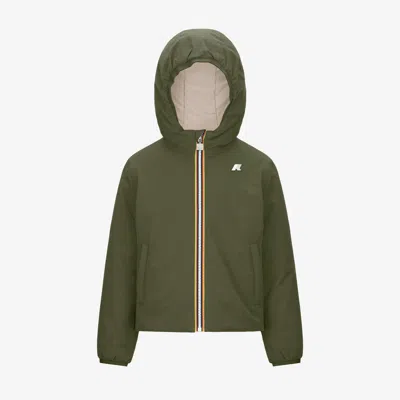 K-way Kids' P. Jack St Warm Reversible In Green