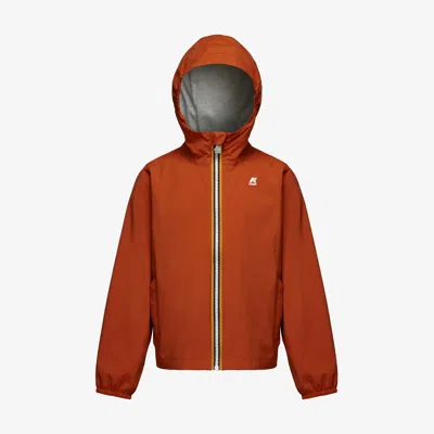 K-way P. Jack Stretch Nylon Jersey In Orange