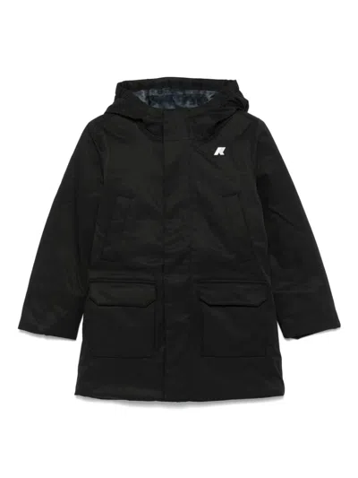 K-way Kids' P. Jacko Marmotta Jacket In Black