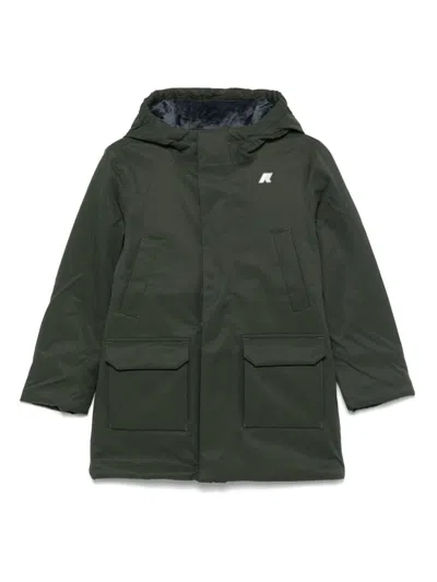 K-way Kids' P. Jacko Marmotta Jacket In Green