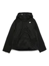 K-way P. Jacko Twill Marmotta Jacket In Black