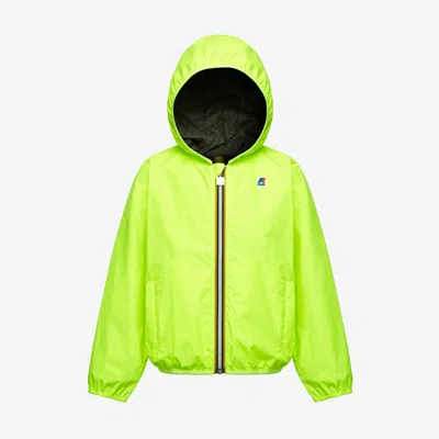 K-way P. Jacques Plus Reversible Fluo In Green