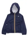 K-way P. Jake Plus.2 Double Down Jacket In Blue
