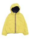K-way P. Jake Plus.2 Double Down Jacket In Yellow