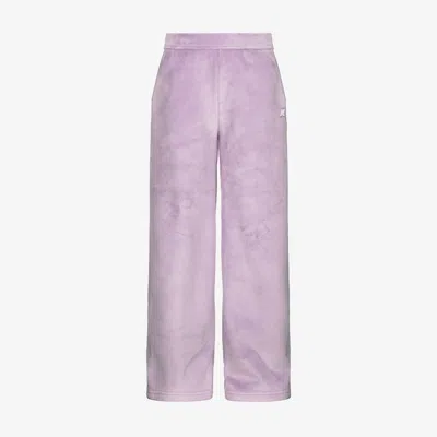 K-way P. Jenny Velour Polar In Pink