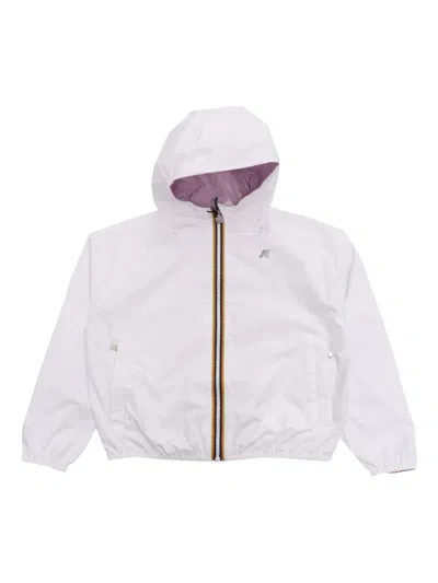 K-WAY P. LAURETTE PLUS DOUBLE ZIP-FASTENING HOODED JACKET
