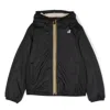 K-way P. Le Vrai 3.0 Claude Orsetto Jacket In Nero