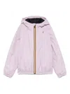 K-way Claude Jacket In Purple