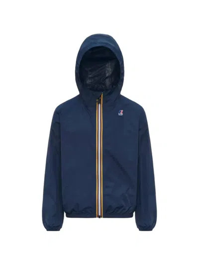 K-way Kids' P. Le Vrai 4.0 Claude Jacket In Blue