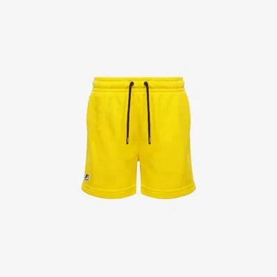 K-way P. Le Vrai Dorian Poly Cotton In Yellow