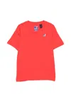K-way P. Leonide Logo T-shirt In Red