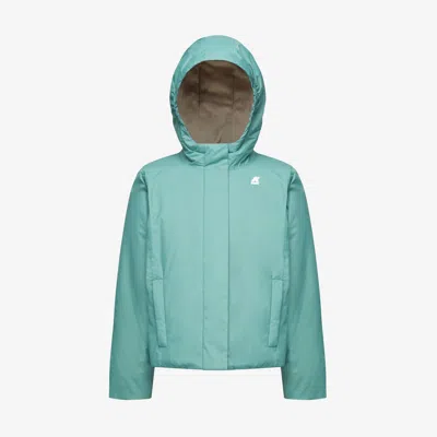 K-way Kids' P. Lily Micro Ripstop Marmotta In Blue