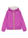 K-way Le Vrai Jacket In Purple