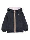 K-way P. Lily Plus Hooded Jacket In Blue