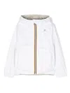 K-way P. Lily Plus Reversible Jacket In White
