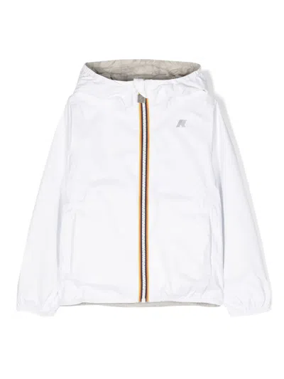 K-way Kids' P. Lily Plus Reversible Jacket In White