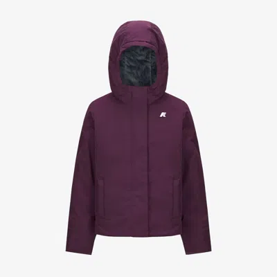 K-way P. Lily Soft Touch Marmotta In Purple