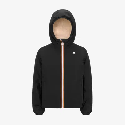 K-way Kids' P. Sophie St Thermo Double Down Jacket In Black