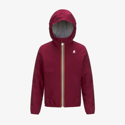 K-way P. Lily Stretch Poly Jersey In Burgundy