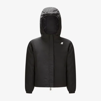 K-way Kids' P. Lily Td Brilliant Ripstop In Black