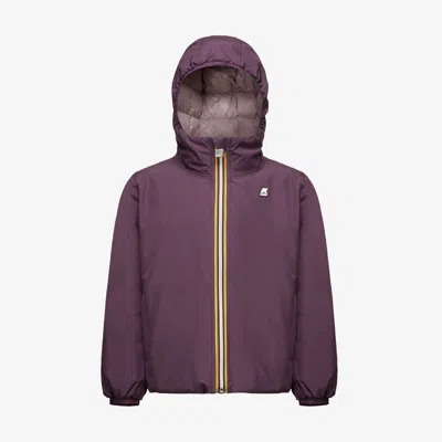 K-way Kids' P. Marguerite Eco Stretch Thermo Reversible In Purple