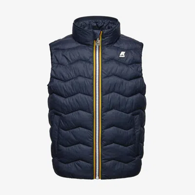 K-way P. Valen Quilted Warm In Blue